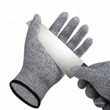 Food Grade Level 5 HPPE Kitchen Cut Resistant Gloves